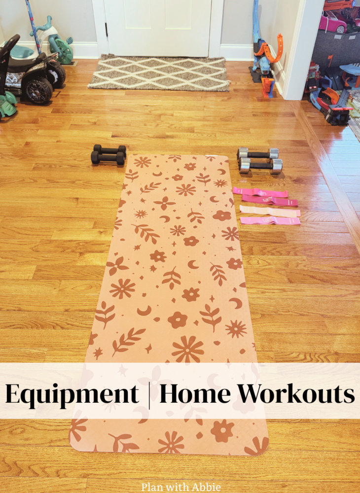 Equipment for at home workouts